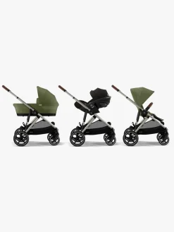 Cybex GAZELLE S Klapvogn, Taupe/Moss Green