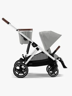 Cybex GAZELLE S Klapvogn, Stone Grey/Silver