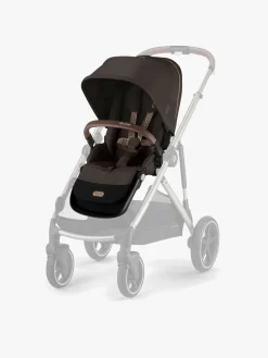 Cybex GAZELLE S Sæde, Black/Chocolate Brown
