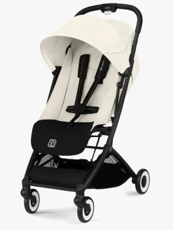 Cybex ORFEO Klapvogn, Black/Canvas White