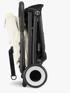 Cybex ORFEO Klapvogn, Black/Canvas White
