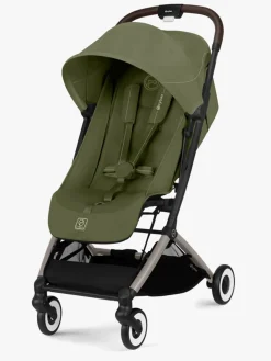 Cybex ORFEO Klapvogn, Taupe/Moss Green