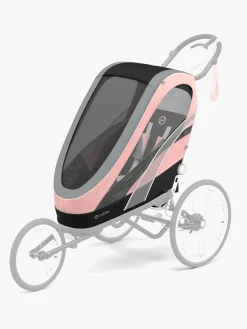 Cybex Sport ZENO Farvet Betræk, Silver Pink