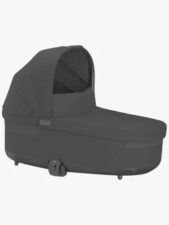 Cybex TALOS S Lux Duovogn inkl. Maxi-Cosi CabrioFix i-Size Autostol Baby & Base, Moon Black/Black