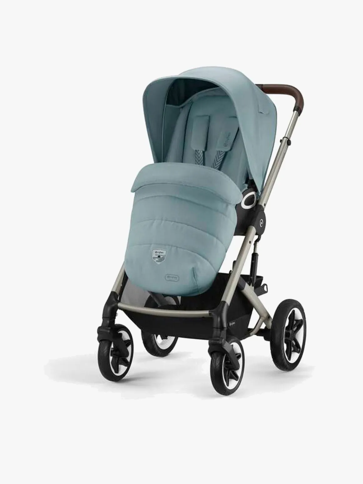 Cybex TALOS S Lux Klapvogn, Stormy Blue/Tapue