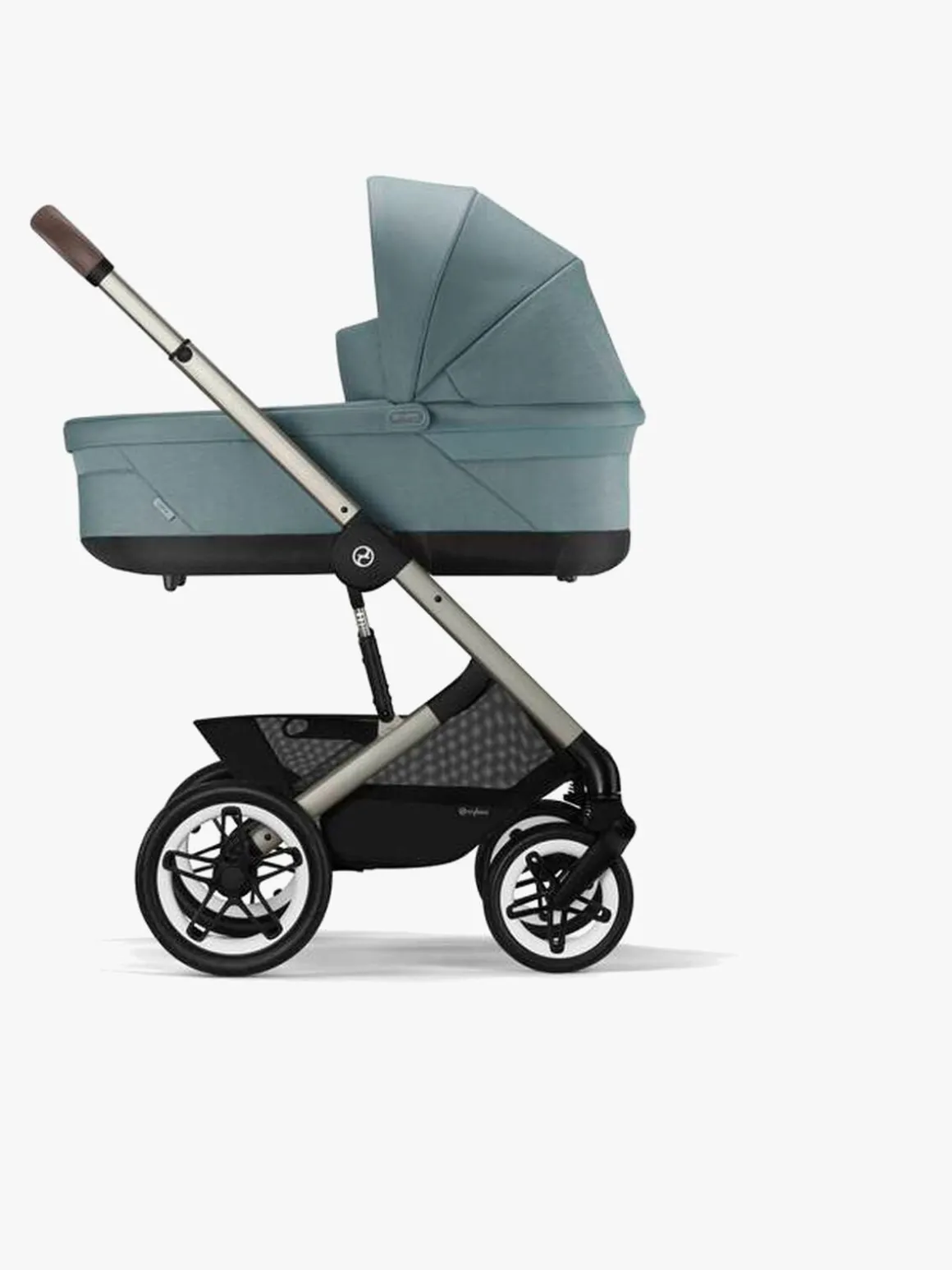 Cybex TALOS S Lux Klapvogn, Stormy Blue/Tapue