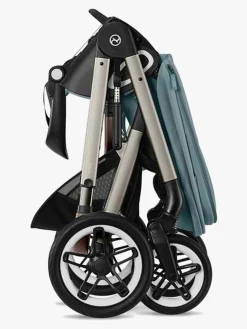Cybex TALOS S Lux Klapvogn, Stormy Blue/Tapue