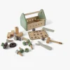 Dantoy Værktøjskasse Wood In Gift Box