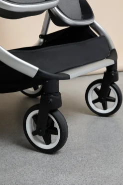 DEMOEKSEMPLAR Beemoo Pro Twin Søskendevogn, Grey