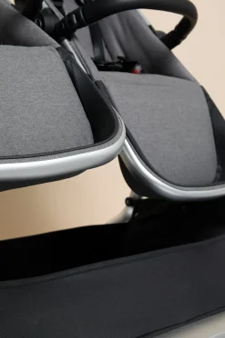 DEMOEKSEMPLAR Beemoo Pro Twin Søskendevogn, Grey