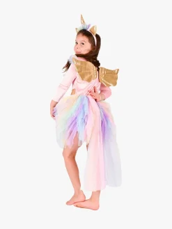 Den Goda Fen Kostume Enhjørning med Diadem