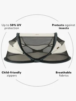 Deryan Weekendseng med UV-Beskyttelse Baby, Luxe Cream