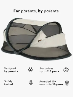 Deryan Weekendseng med UV-Beskyttelse Baby, Luxe Cream