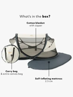 Deryan Weekendseng med UV-Beskyttelse Baby, Luxe Cream