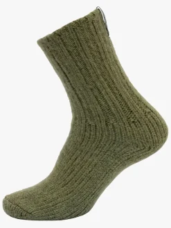 Devold Nansen Uldstrømper, Olive