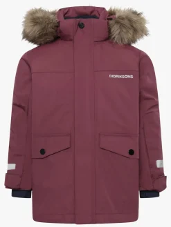 Didriksons Bjärven Vinterjakke, Anemon Red