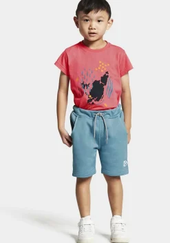 Didriksons Corin Powerstretch Shorts, Blue Wash