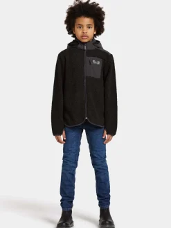 Didriksons Exa Fleecetrøje, Sort