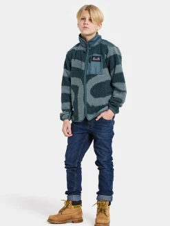 Didriksons Exa Fleecetrøje, Path L Blue