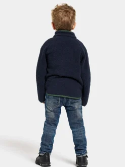 Didriksons Gibbs Fleecetrøje, Navy