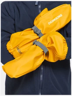 Didriksons Glove Regnvanter, Oat Yellow