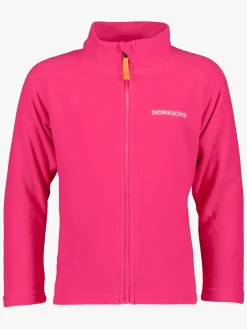 Didriksons Monte Fleecetrøje, True Pink