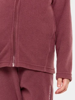 Didriksons Monte Fleecetrøje, Rusty Wine