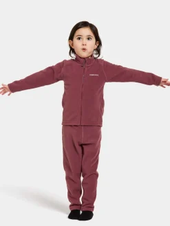 Didriksons Monte Fleecetrøje, Rusty Wine