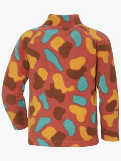 Didriksons Monte Fleecetrøje, Pink Blob Camo