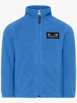 Didriksons Muskot  Vindtæt Vindtæt Fleecetrøje, Sapphire Blue