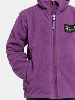 Didriksons Muskot  Vindtæt Vindtæt Fleecetrøje, Grape