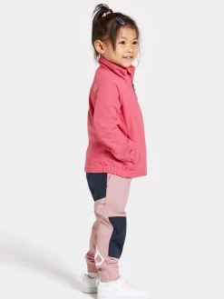 Didriksons Muskot  Vindtæt Vindtæt Fleecetrøje, Dusty Azalea