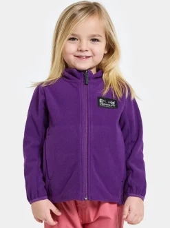 Didriksons Muskot  Vindtæt Vindtæt Fleecetrøje, Royal Purple