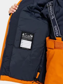 Didriksons Neptun Vinterjakke, Orange Jam