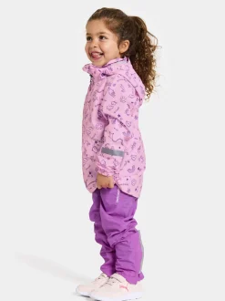 Didriksons Norma Skaljakke, Doodle Orchid Pink