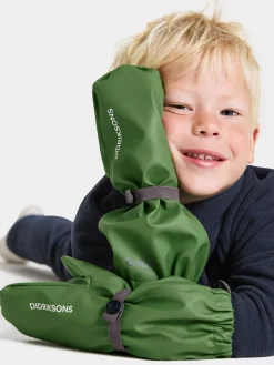 Didriksons Pileglove Forede Regnvanter, Algae Green