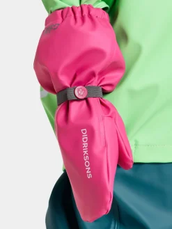 Didriksons Pileglove Forede Regnvanter, True Pink