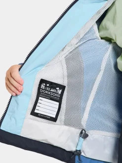 Didriksons Pilvi Skaljakke, Light Sea Blue