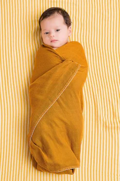 DockATot Babysvøb, Golden Stripe/Pumpkin Spice