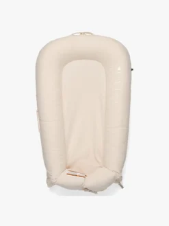 DockATot Deluxe+ Babynest, Sand Chambray