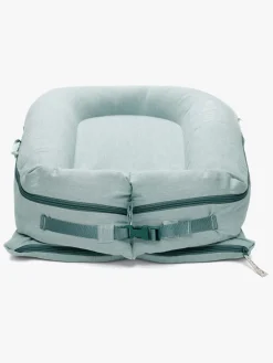 DockATot Deluxe+ Babynest, Marine Chambray