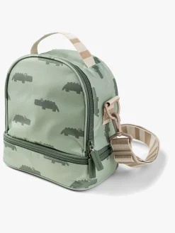 Done By Deer Croco Isoleret Frokosttaske 3L, Green