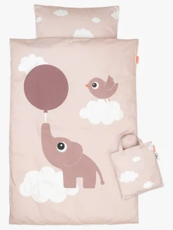 Done By Deer Elphee Sengesæt Tremmeseng 70 x 100, Pink