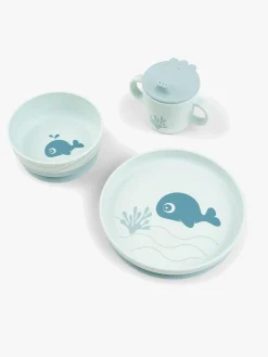 Done By Deer Foodie Madsæt Wally, Blue