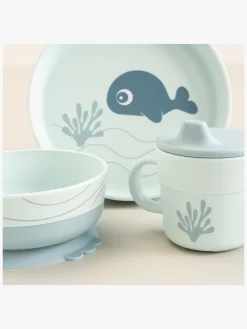 Done By Deer Foodie Madsæt Wally, Blue