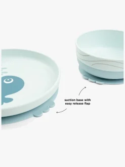 Done By Deer Foodie Madsæt Wally, Blue