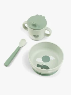 Done By Deer Foodie Madsæt Happy Clouds, Green