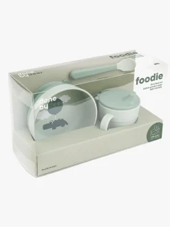 Done By Deer Foodie Madsæt Happy Clouds, Green