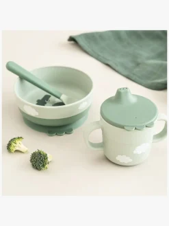 Done By Deer Foodie Madsæt Happy Clouds, Green