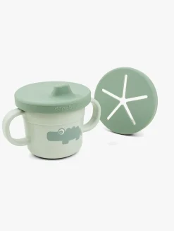 Done By Deer Foodie Snack- & Tudekop Croco, Green